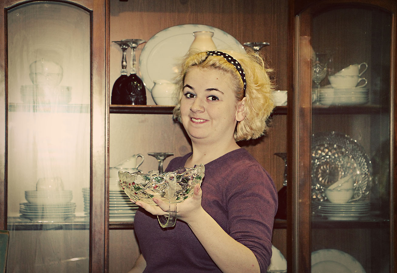 Out come the good dishes!