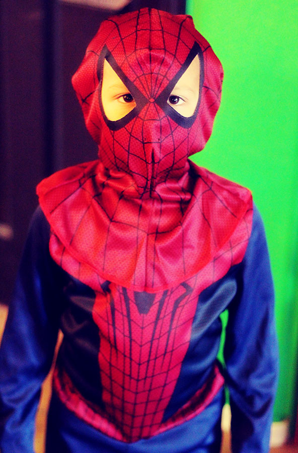 "I'm Spiderman."