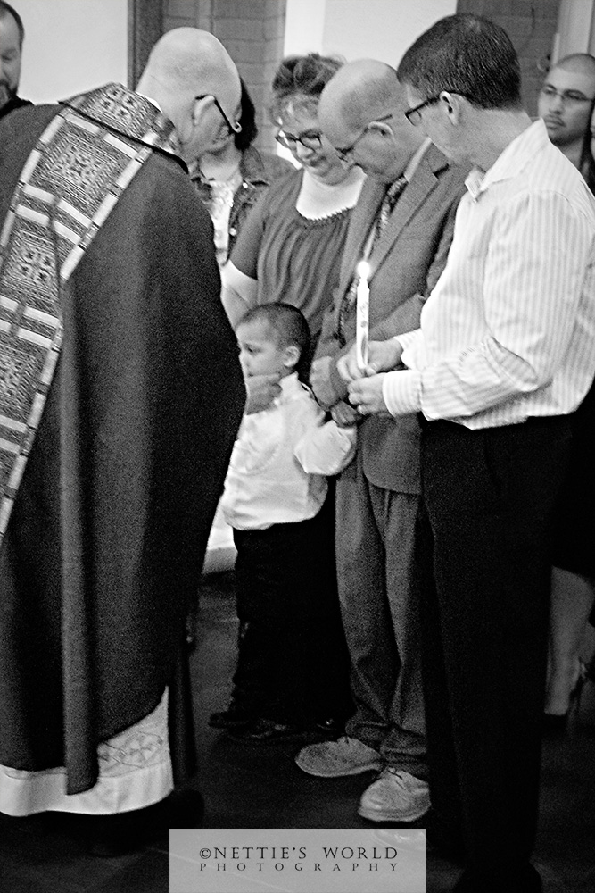 Ephphetha or Prayer over Ears and Mouth.