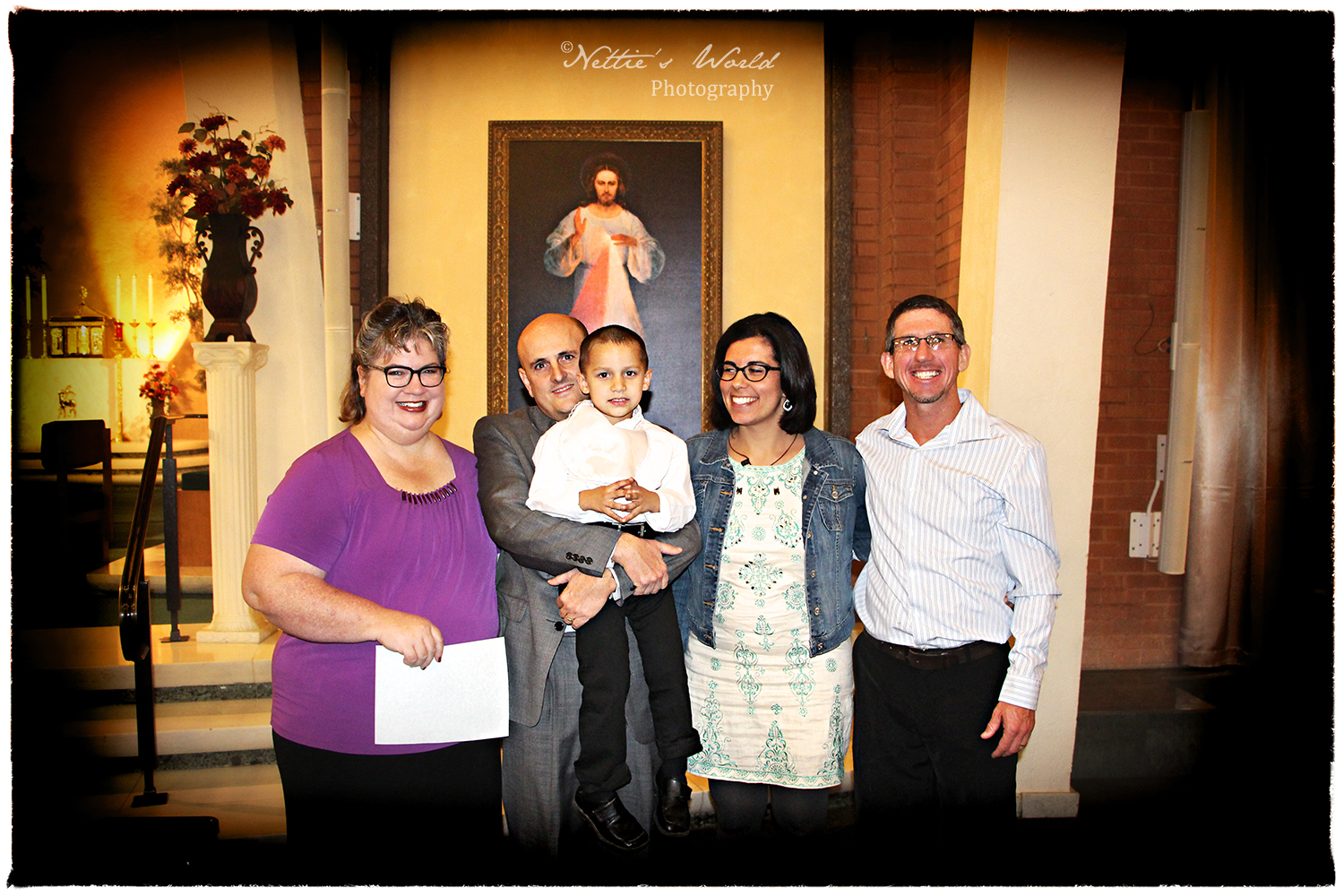With the Godparents