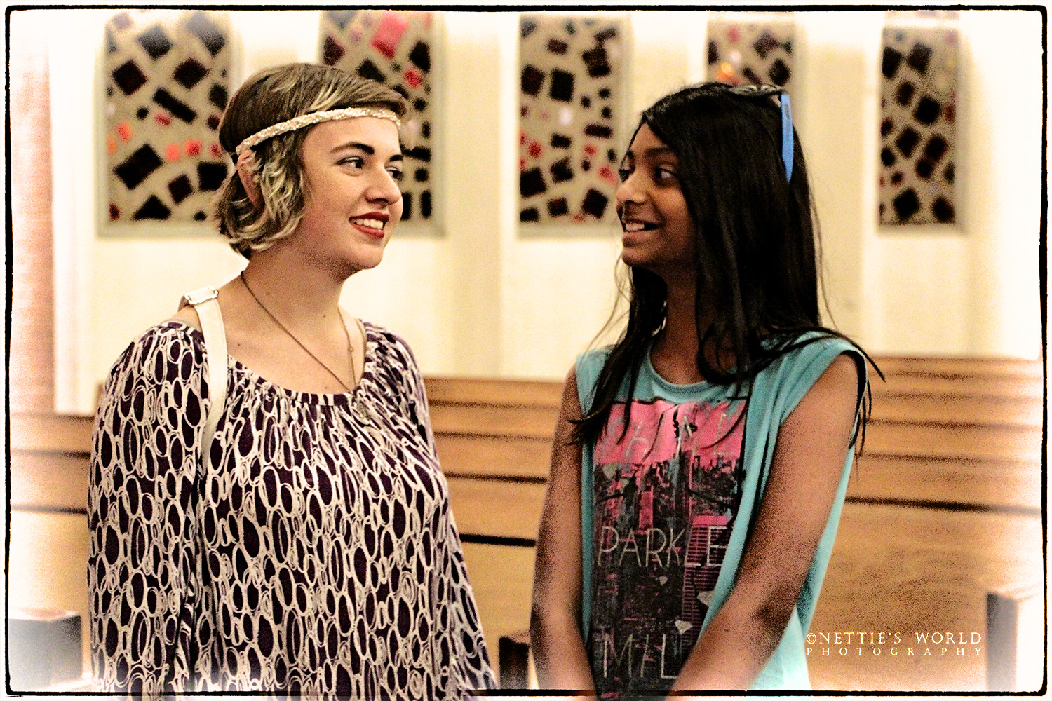 Cousins - Geneva and Jadyn.