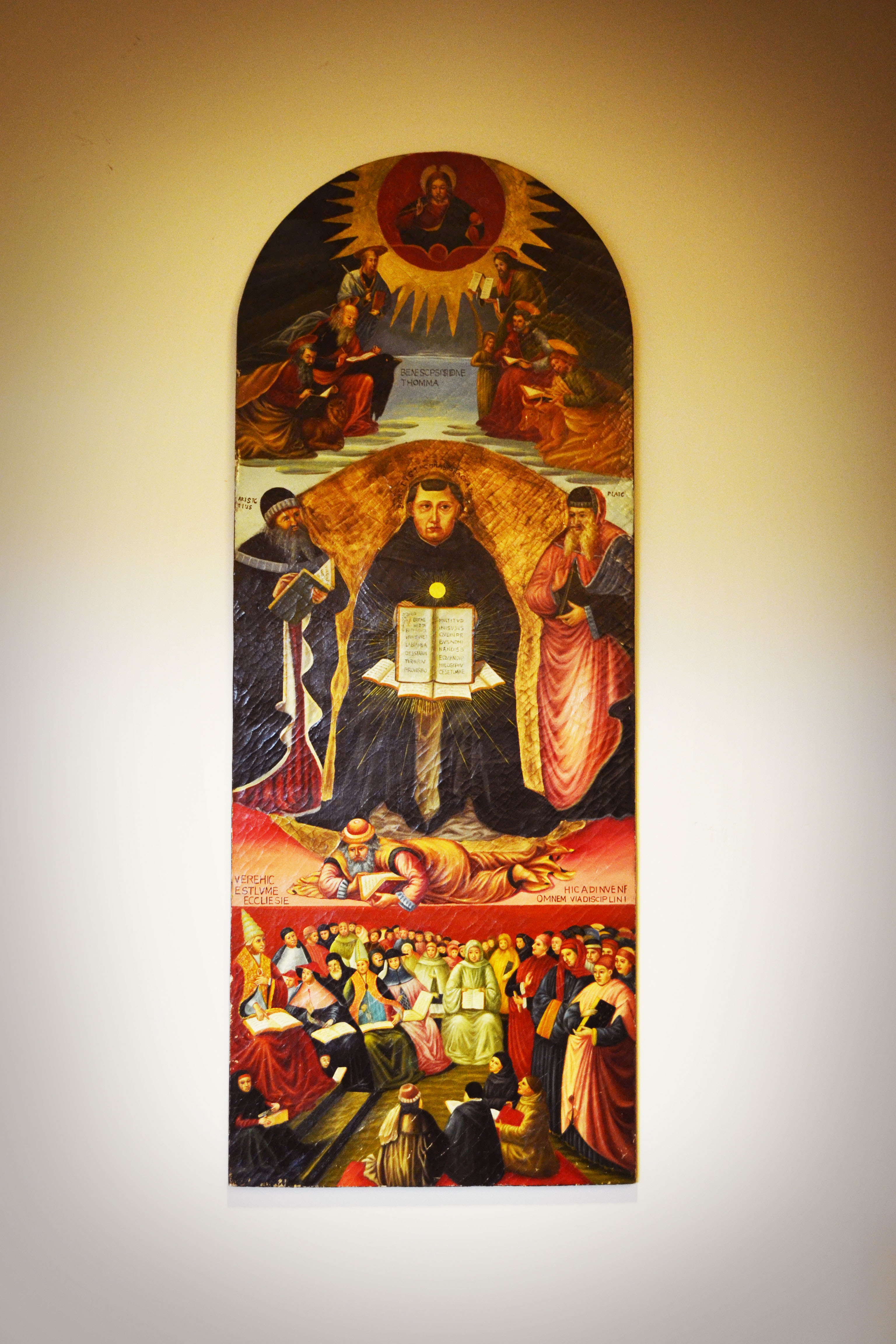 Absolutely love this icon of St. Thomas Aquinas.