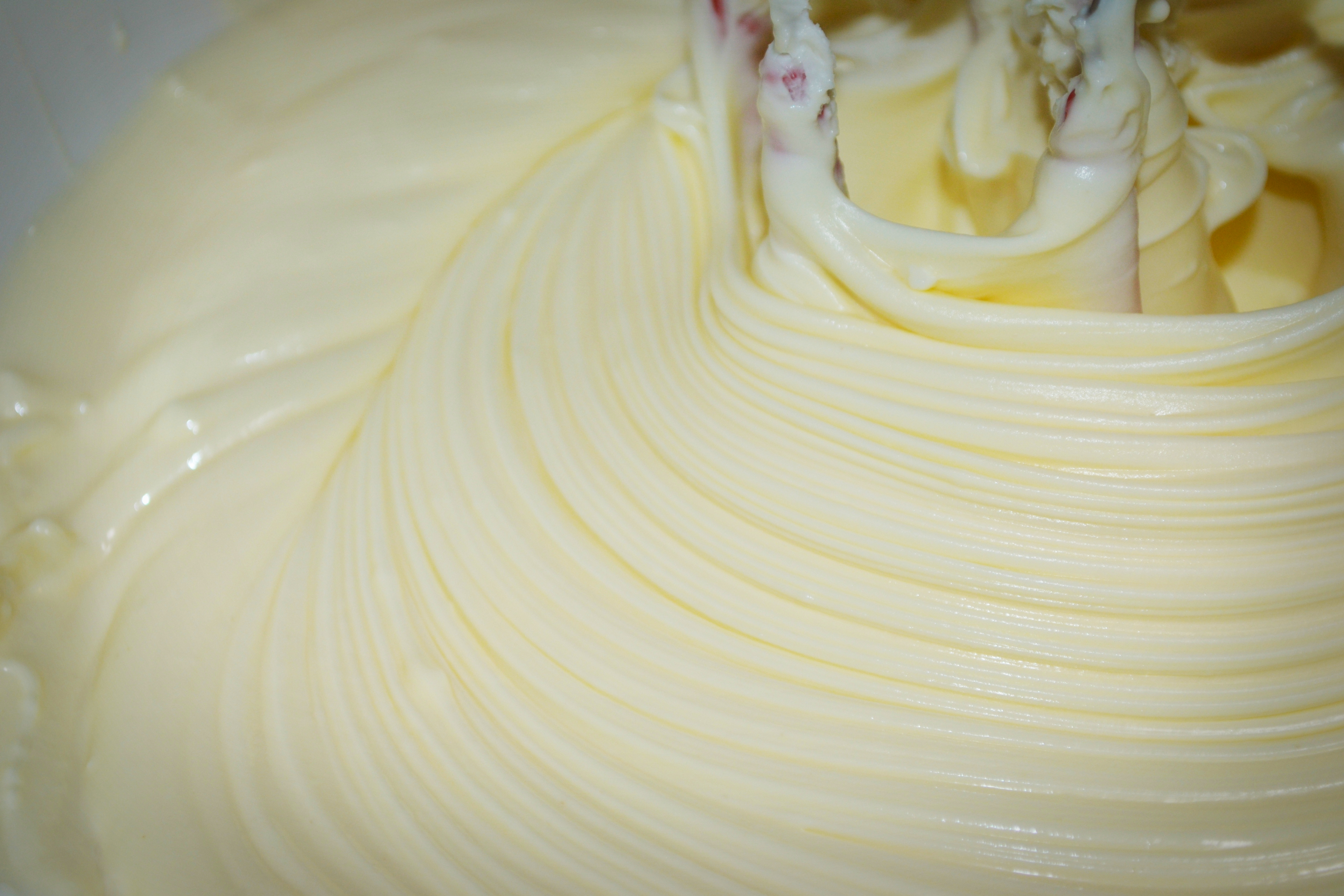 Step nine, beat until smooth.