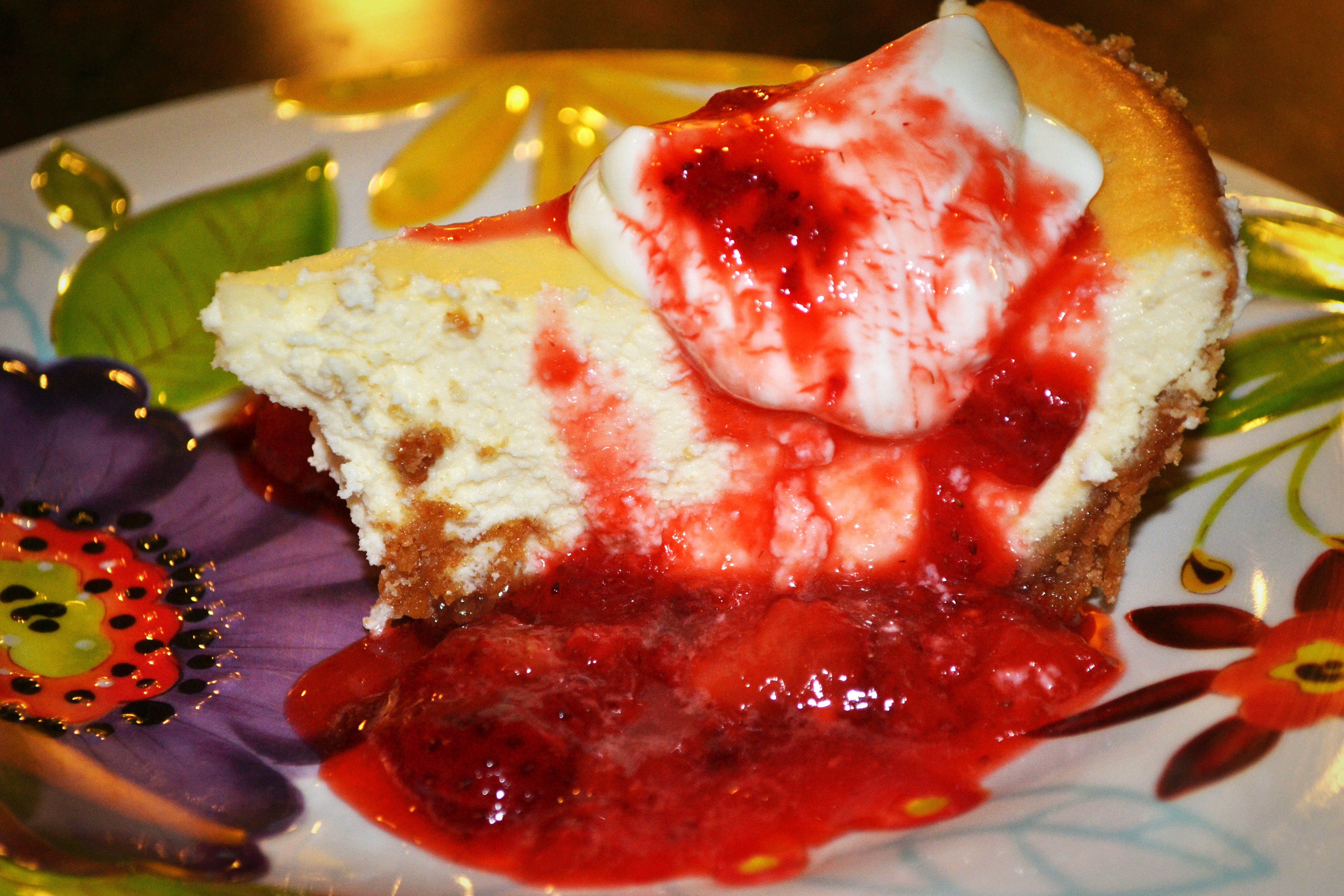 After chilling for 3-4 hours, serve with sweetened cream and strawberries.  Absolutely spectacular!!!