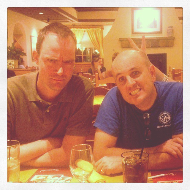 Koos and Paul, aka "Larry" and "Bob"!