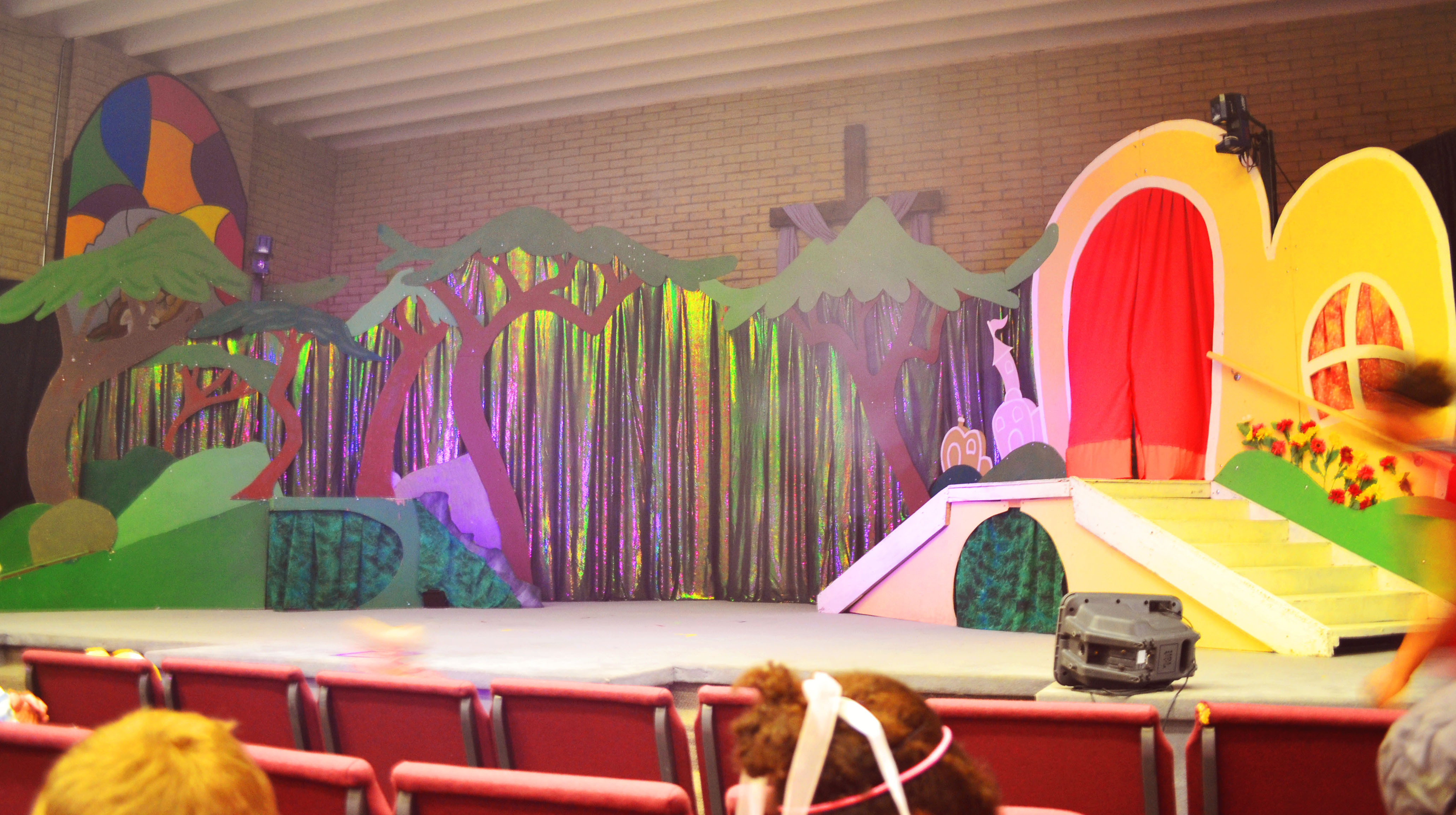 The Seussical set