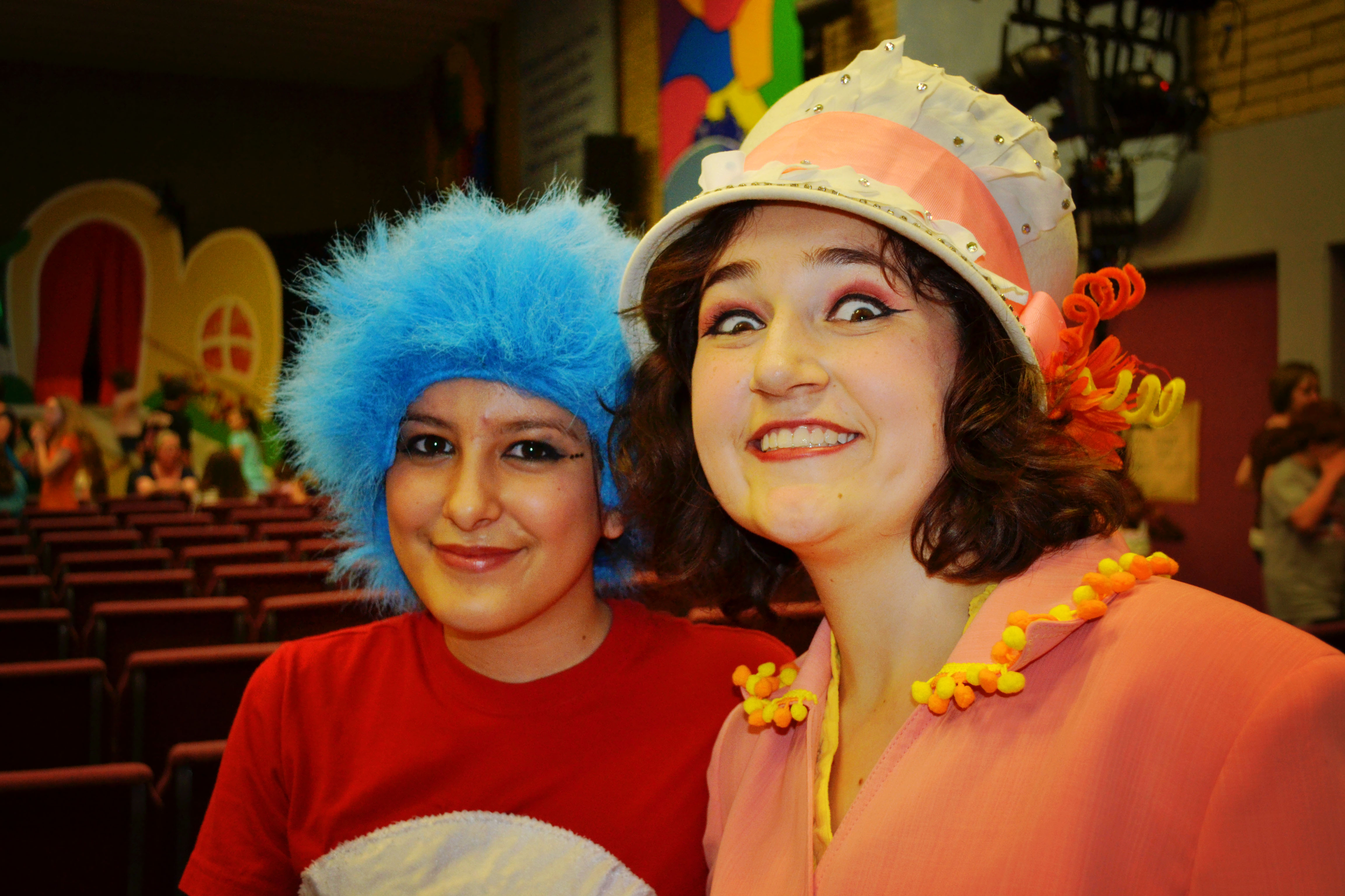 Thing One (Amelia Bramer) and Mrs. Mayor