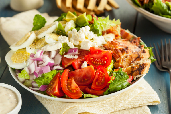 Classic Salad Recipe: Super Stuffed Cobb Salad – 12 Tomatoes
