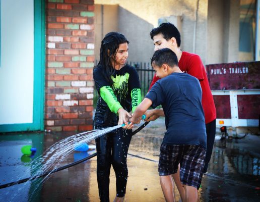 Water Fight!
